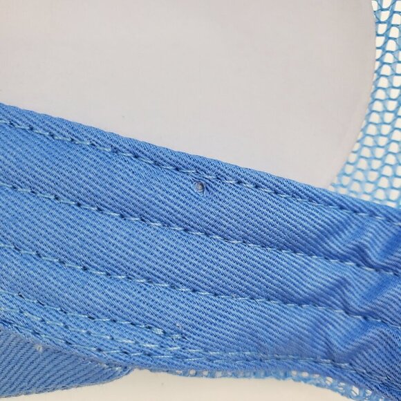 Bass Pro Shops Snapback Hat Mesh Logo Fishing Baby Blue NWT - Picture 9 of 12